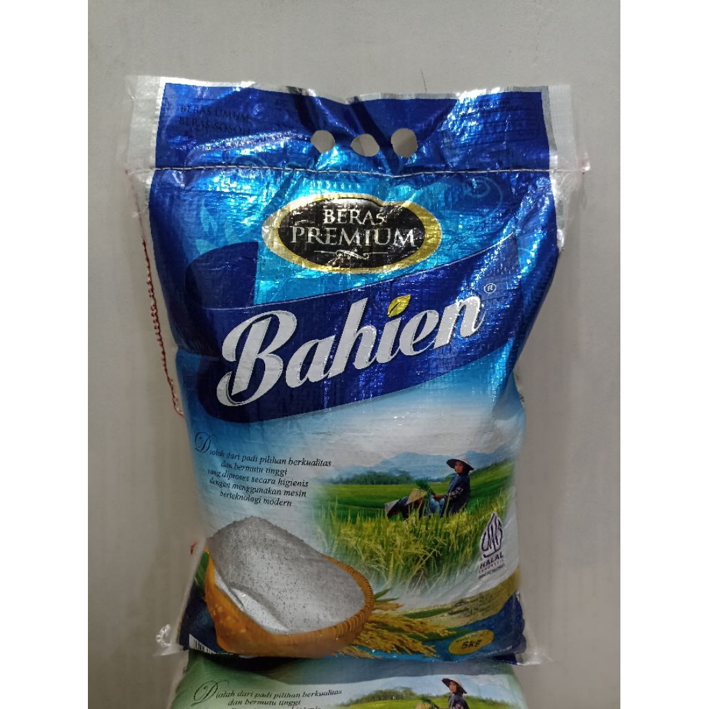 

Beras Bahien biru Premium 5 kg
