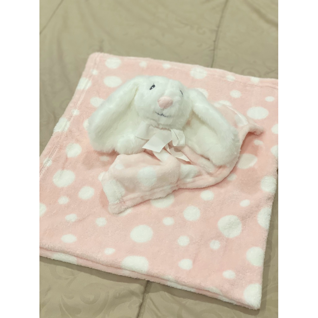 BABYSHOP JUNIORS Selimut Bayi Kelinci 75x90 CM | Baby Blanket Bunny | Selimut Anak