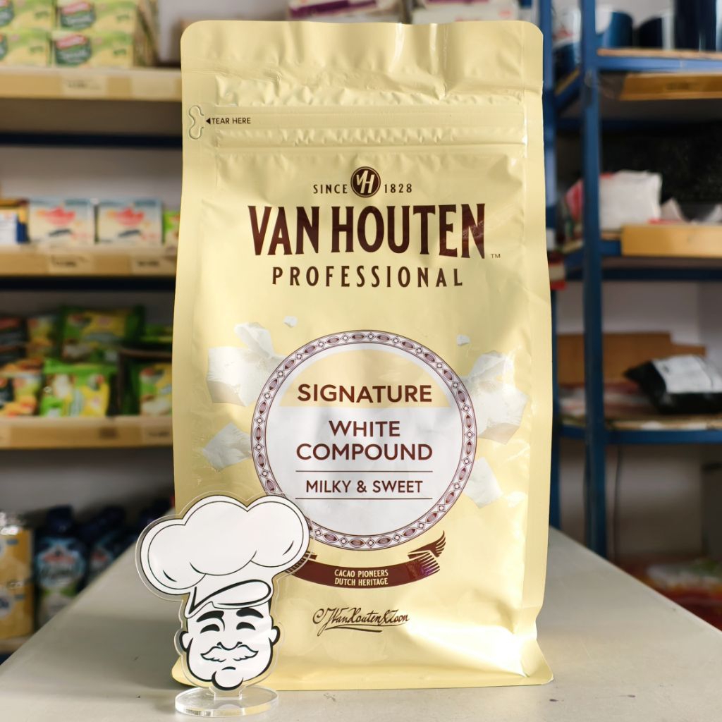 

Van houten Intense White Compound 1Kg / Milk Coin Chocolate Vanhouten 1Kg / Coklat Koin Putih Vanhouten 1Kg