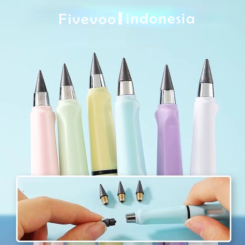 

FIVEVOO Pensil Eternal Premium/Pensil Tanpa Potong Abadi / Pensil Tulis Harian / Pensil Ajaib Tanpa Potong