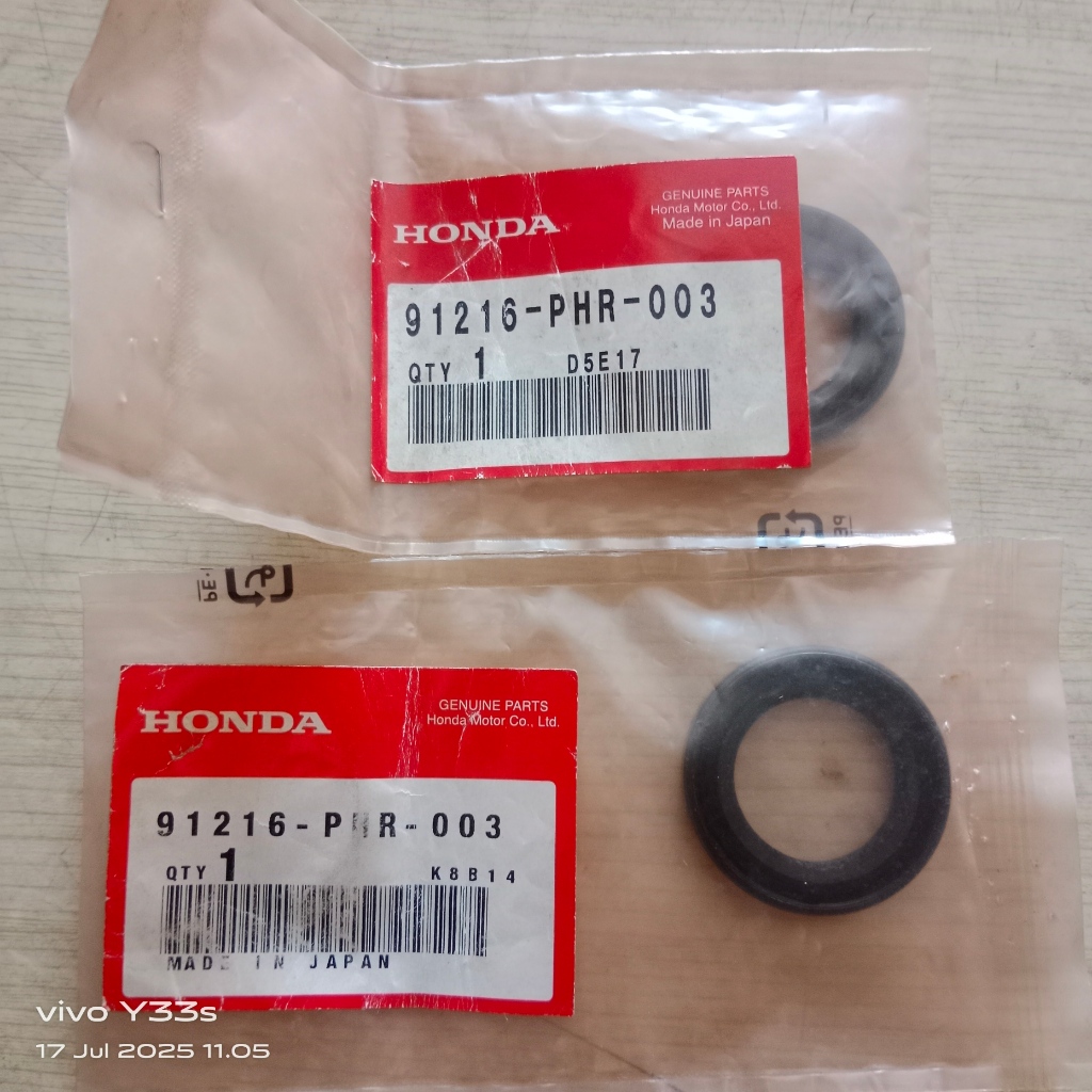 DI JUAL OLI SEAL MAIN SHAFT/SEAL INPUT SHAFT MANUAL ORIGINAL (26X40X7) HONDA JAZZ GE8 JAZZ GK5 BRIO 