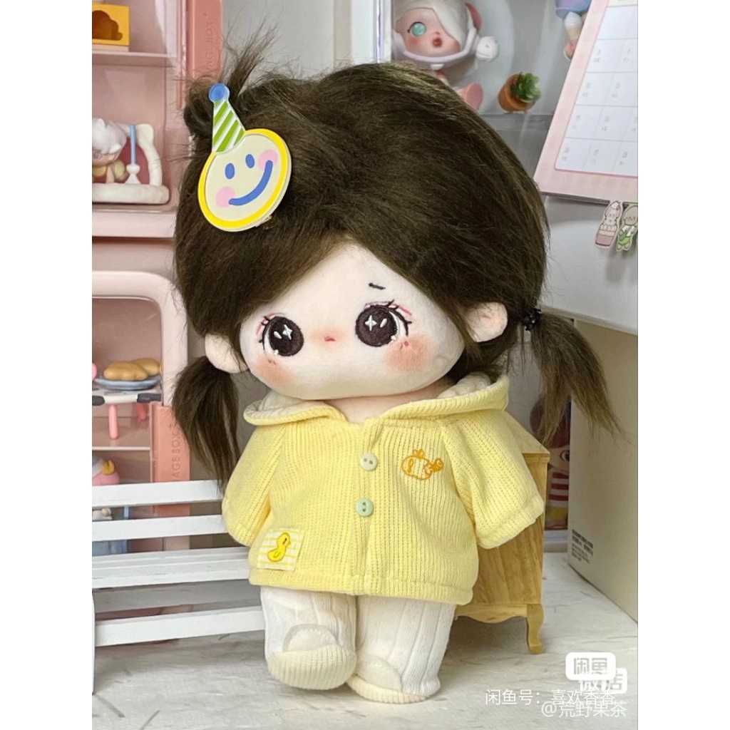 READY STOK Hooded Sweatshirts & Leggings 20cm doll clothes ( izin tag : Anime Genshin nct seventeen 