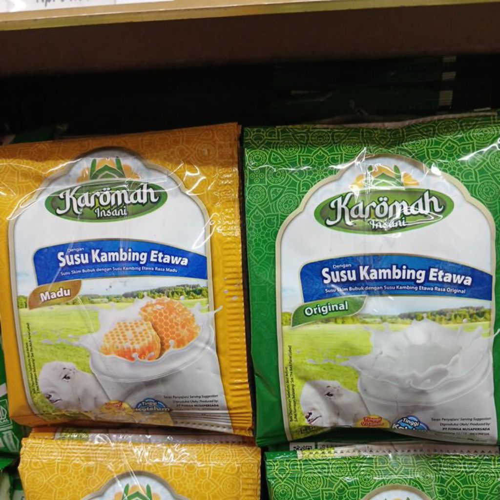 

susu kambing karomah insani 20g x 10 sachet