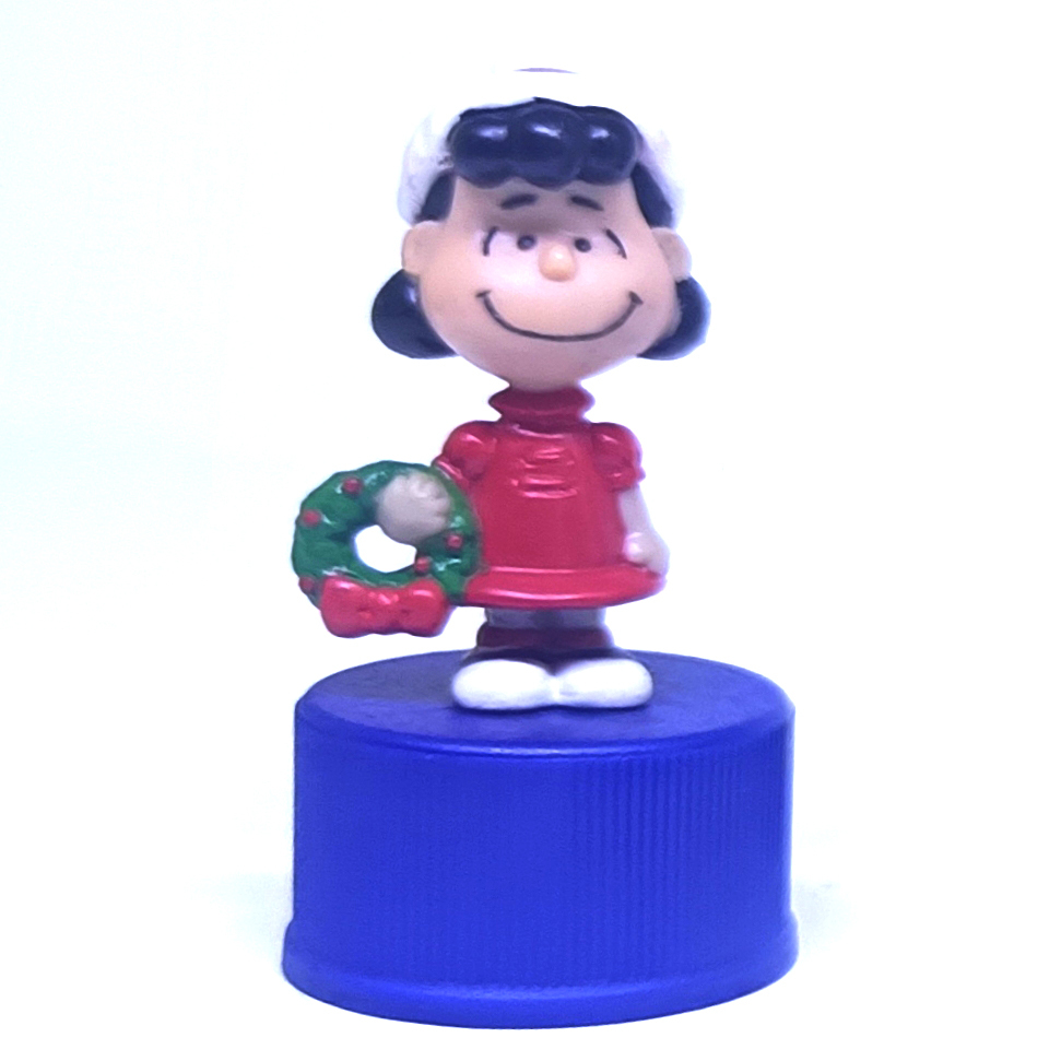Peanuts x Pepsi Bottle Cap Figure Collection - Christmas Lucy (Pajangan / JP Rare)