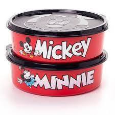 Mickey Minnie Bowl Tupperware