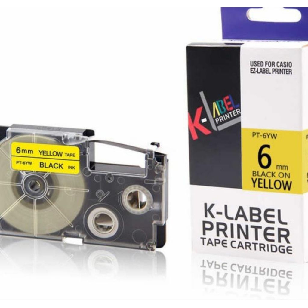 

Label Printer Casio / K Label 6mm