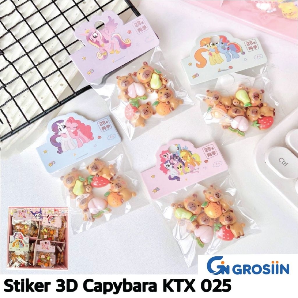

STIKER 3D CAPYBARA KTX 025