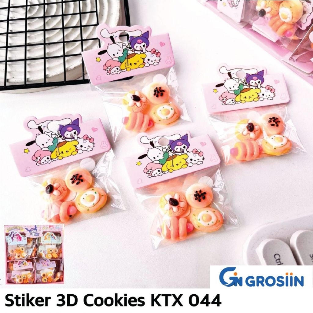

STIKER 3D COOKIES KTX 044