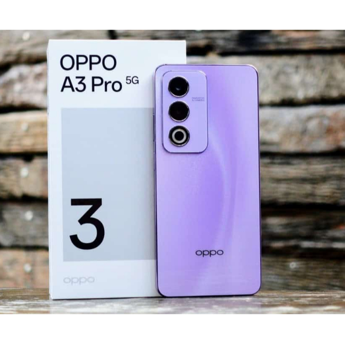 OPPO A3 PRO 5G | RAM 8/256 (UP TO 16GB) | DIMENSITY 6300 (6NM) | 5100 MAH | 45W WIRED
