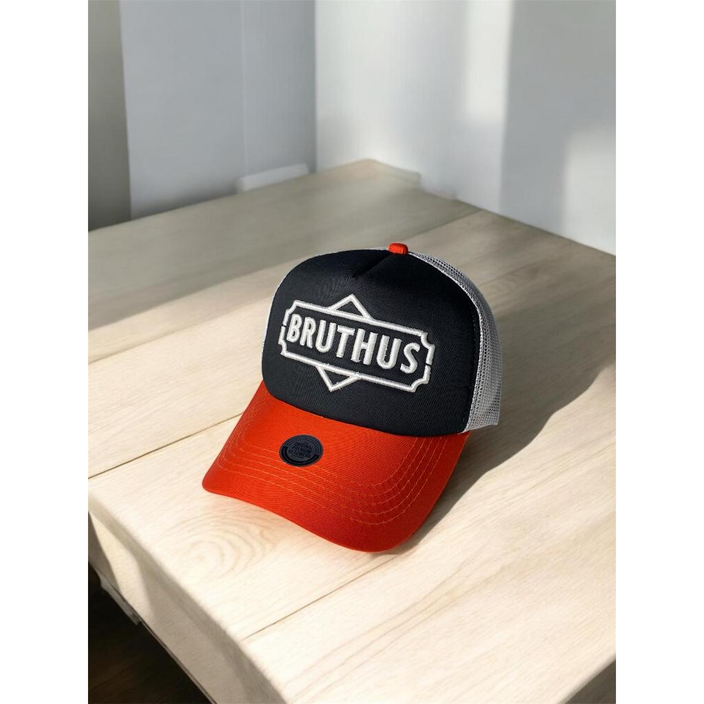 Bruthus Limited Edition Trucker Hat / Topi Jaring - College | Topi Adventeur  BruthusTopi Pria Truck