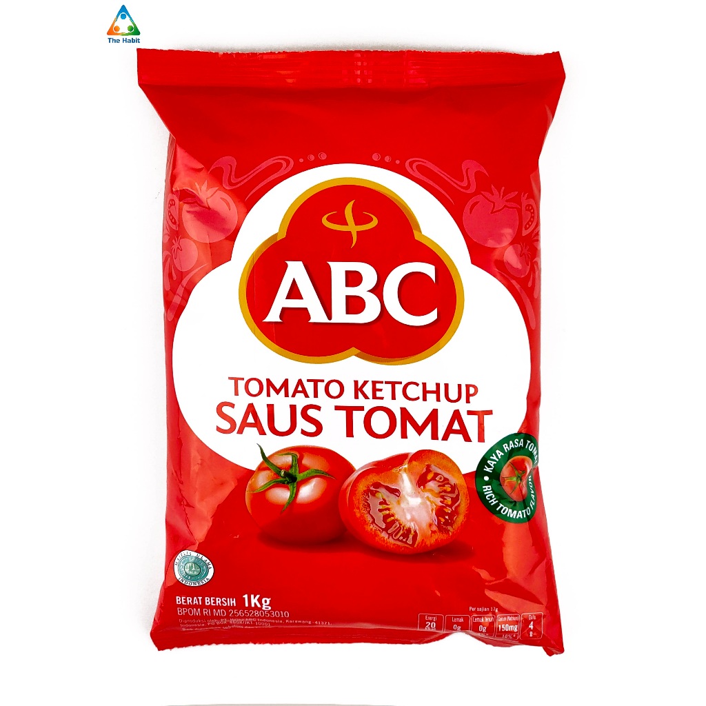 

(The Habit) ABC Saus Tomat / Tomato Sauce Pouch 1 kg