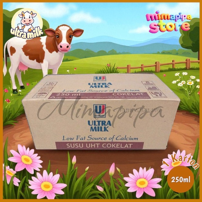 

Ultra Milk Low Fat Source of Calcium 250ml - 1 Karton