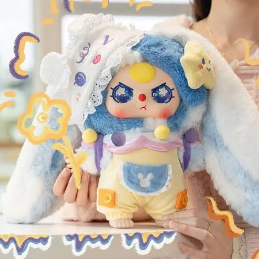 Baby Three 400% Good Night Baby Plush - Bunny Biru