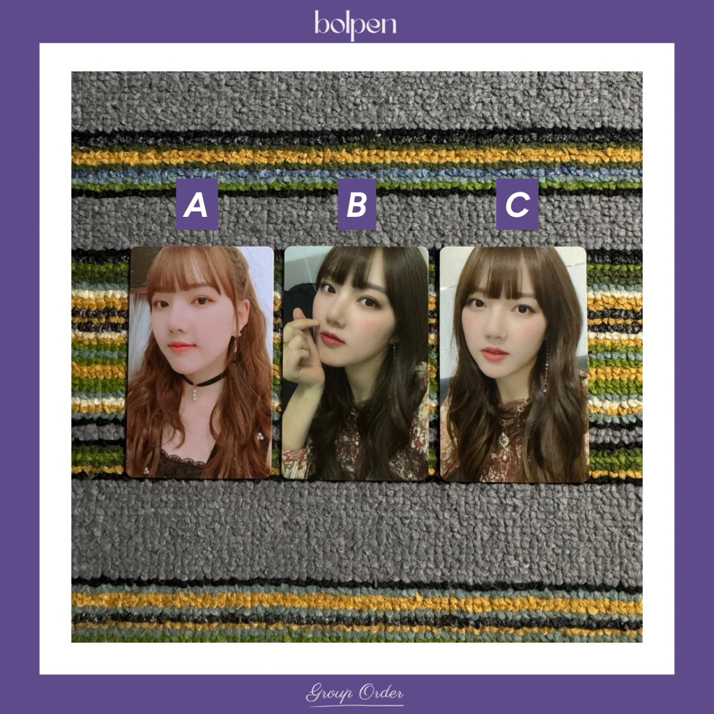 [READY STOCK] GFRIEND Photocard — Time For Us (Limited Edition)