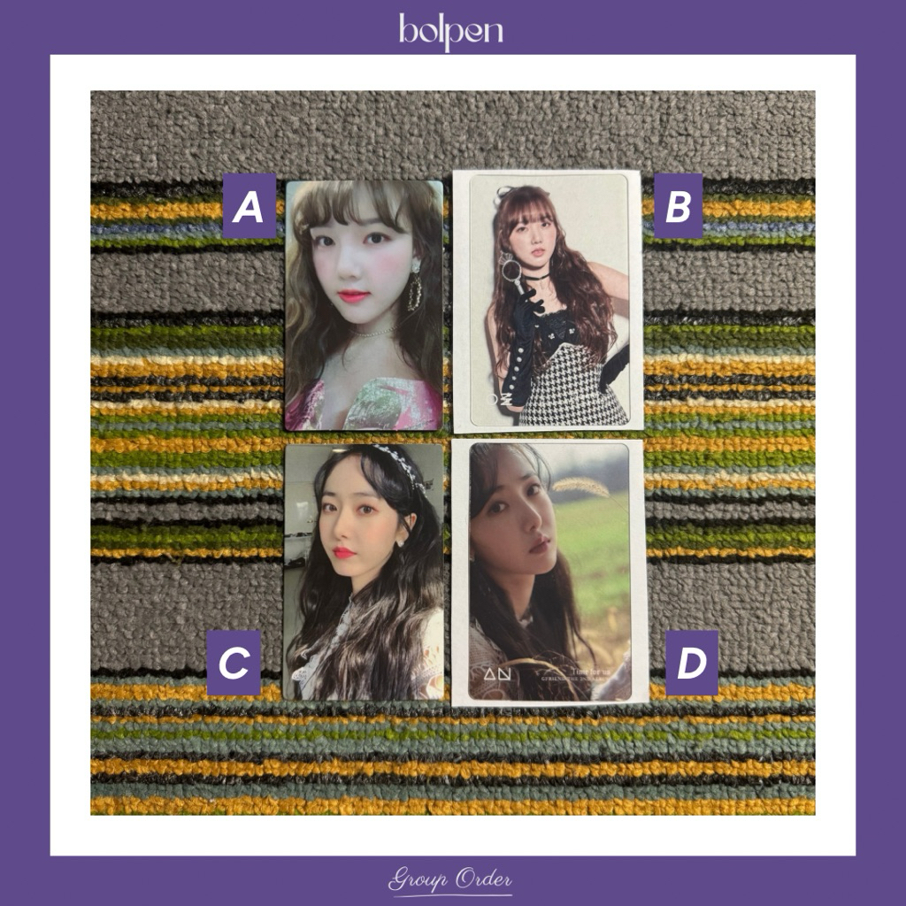[READY STOCK] GFRIEND Photocard — Time For Us