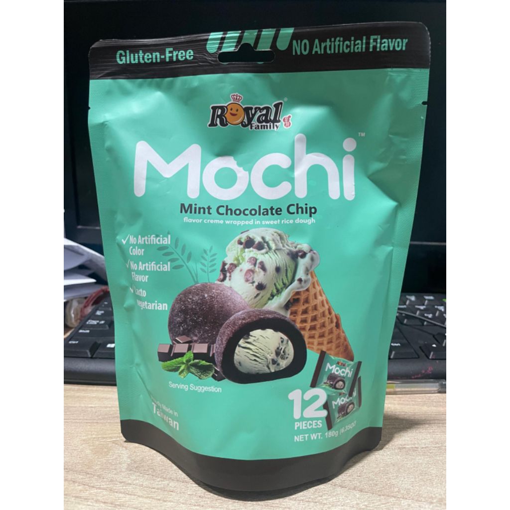 

Royal Family Mochi Mint Chocolate Chip