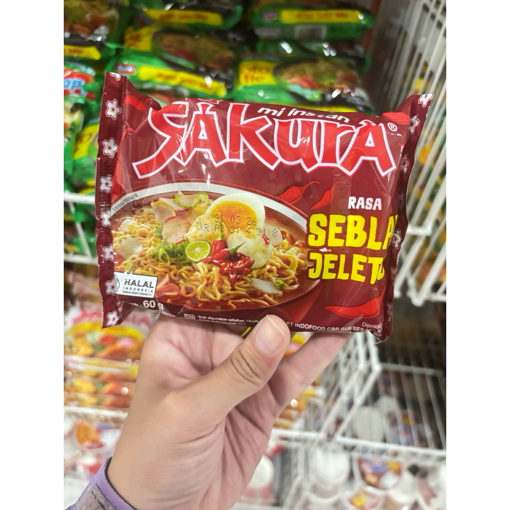 

Mie Sakura Seblak Paket Isi 5