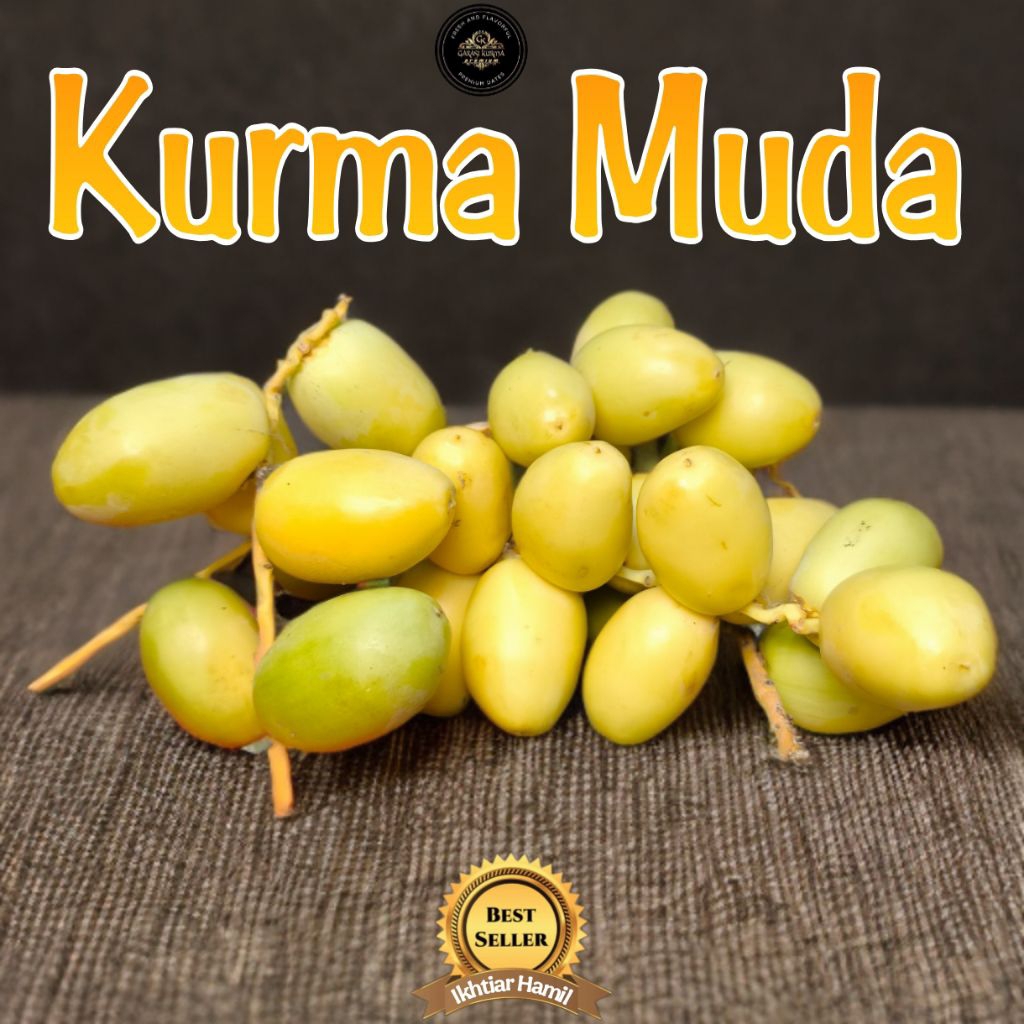 

Kurma Muda 500 gram Segar - Promil Kurma Muda Segar / Ready KurmaMuda 5Kuning Segar