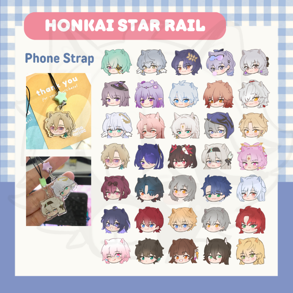 Honkai Star Rail Phone Strap by chamomilac