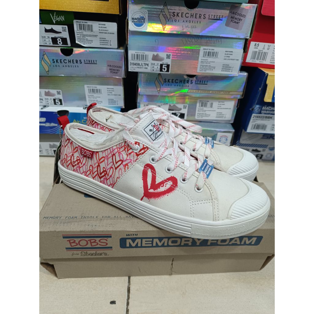 SKECHERS BOBS COOL ALL CORAZON SIZE 39 DEFECT KOTOR