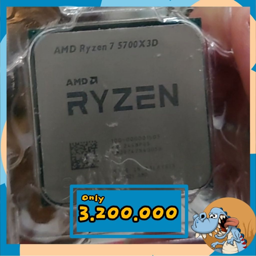 Ryzen 7 5700X3D tray