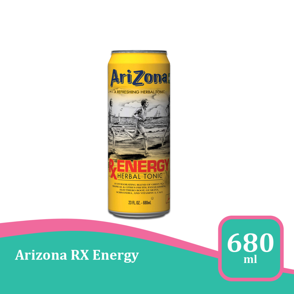 

Arizona RX Energy 22 oz - Makanan Impor USA