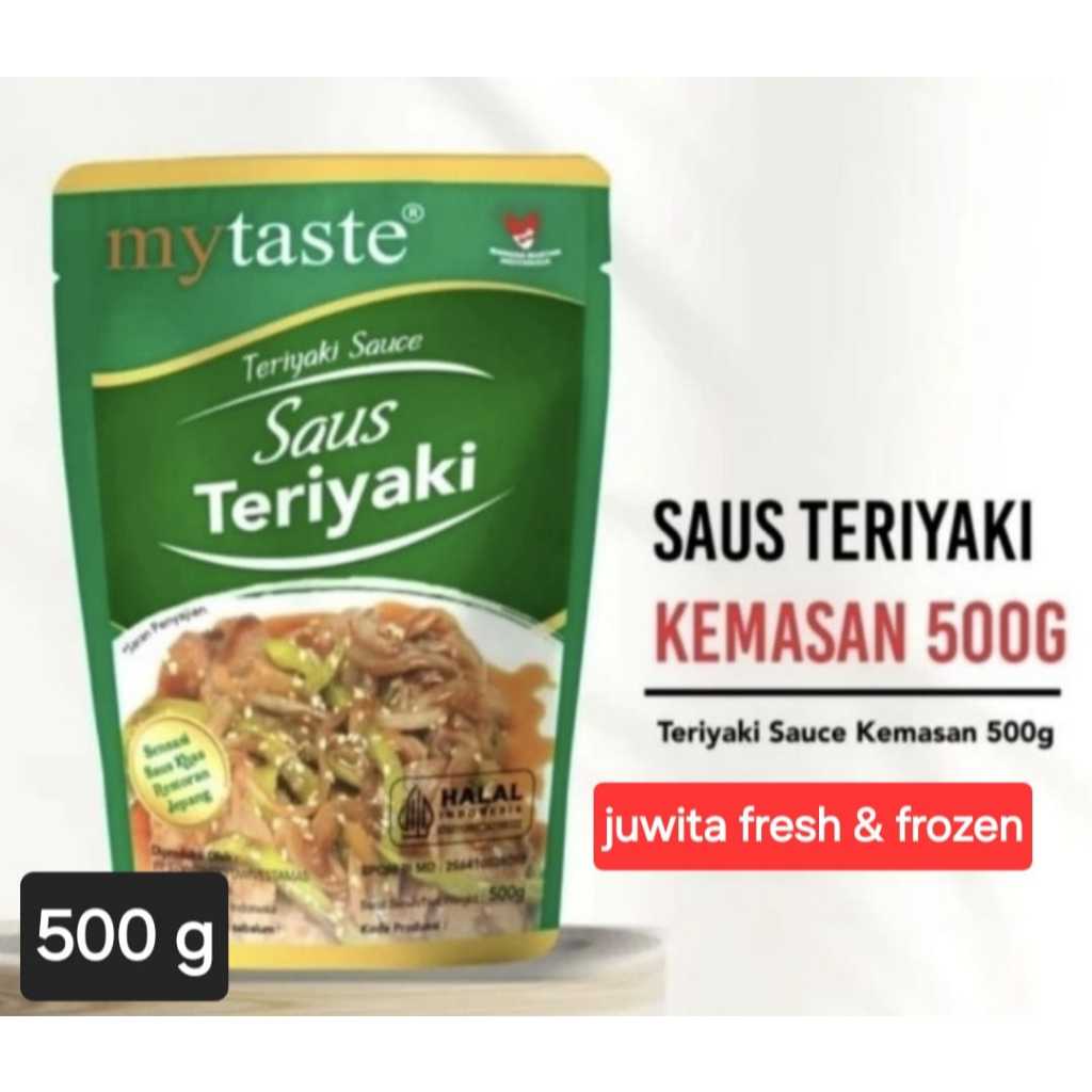 

MY TASTE SAUS TERIYAKI 500GR