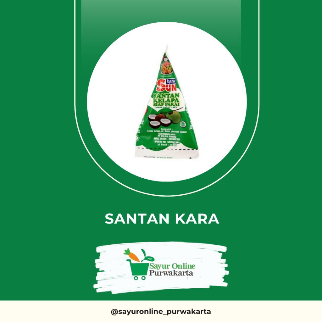 

Santan Kara - Sayur Online Purwakarta