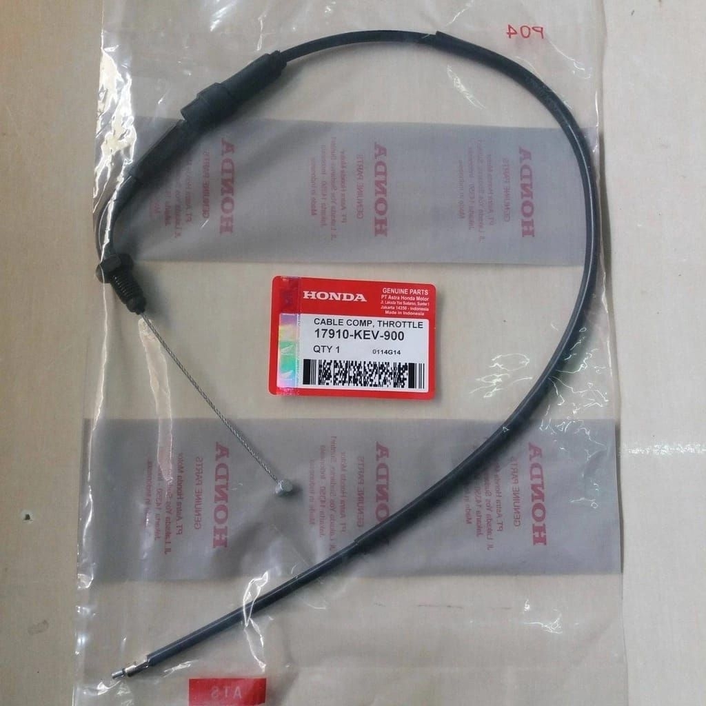 KABEL GAS KABEL TALI GAS SUPRA X SUPRA FIT LAMA KEV
