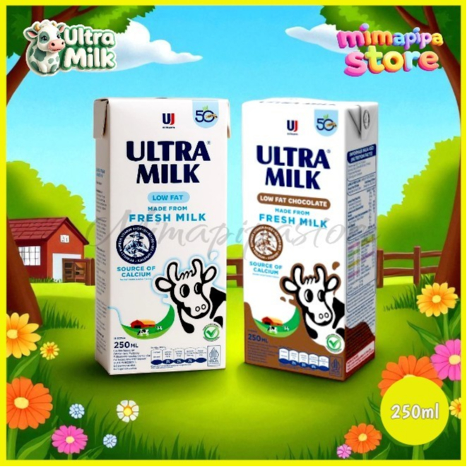 

Ultra Milk Low Fat Source of Calcium 250ml