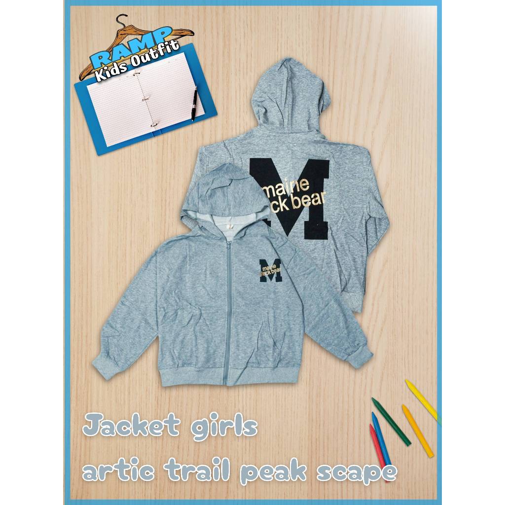jaket anak perempuan | Hoodie zipper anak perempuan | jaket anak | Jacket girls artic trail peak  sc
