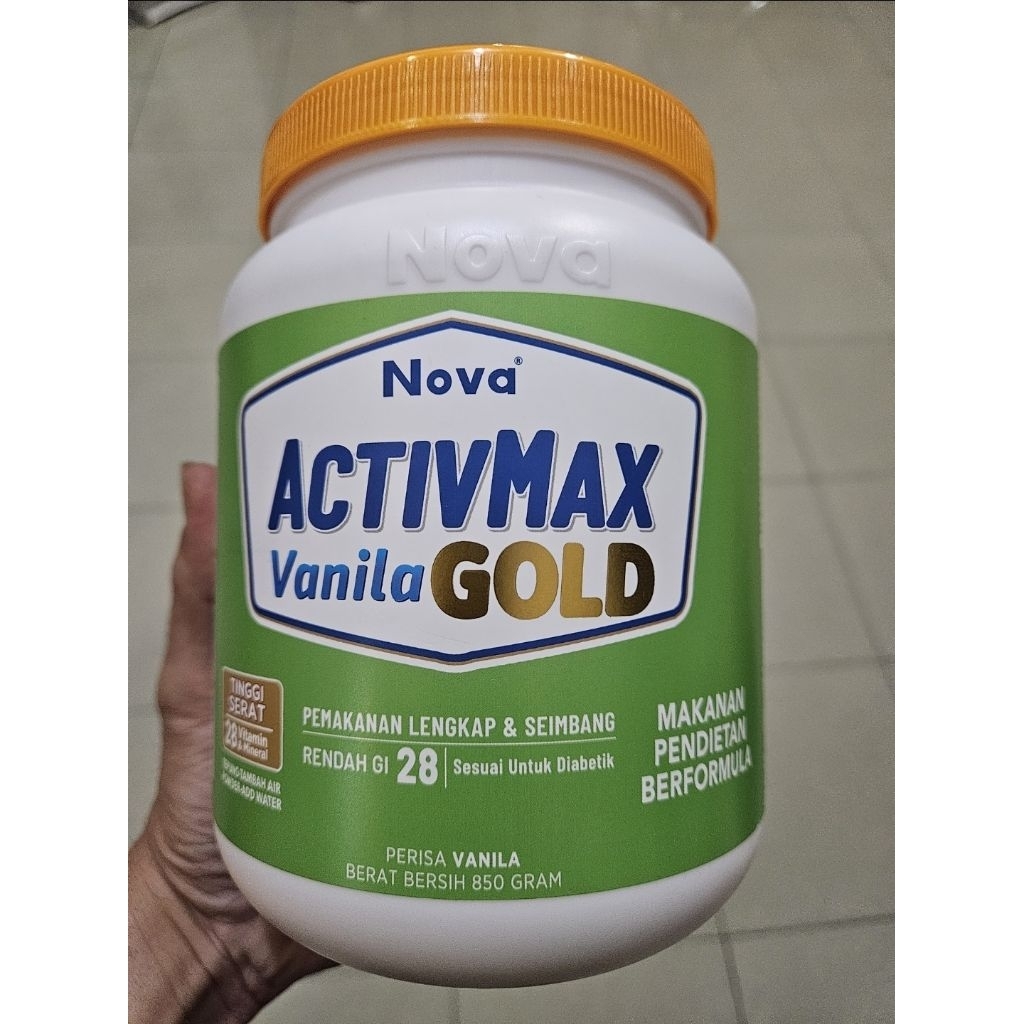 

[Import] Susu bubuk NOVA ActiveMax rasa Vanila 850gr TERMURAH!!!