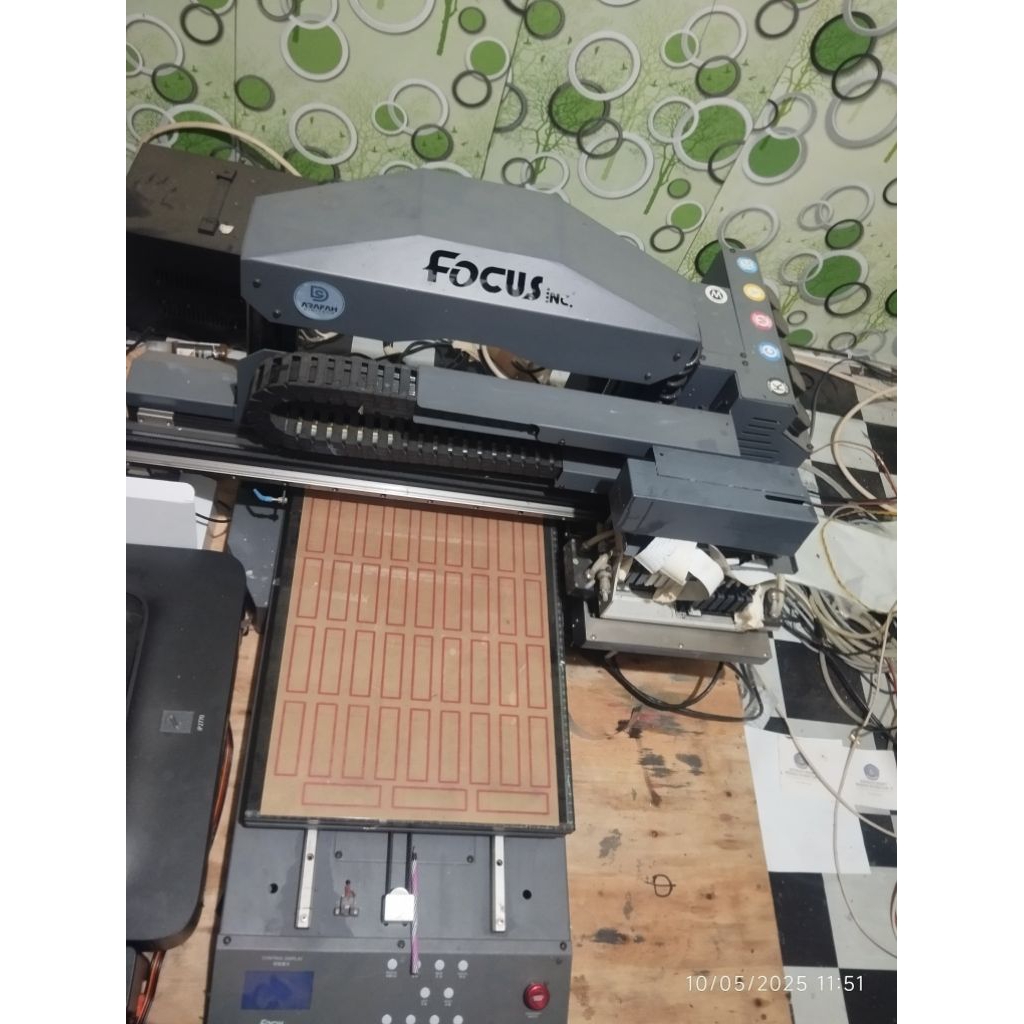 Mesin printer UV Focus Flatbed A3+