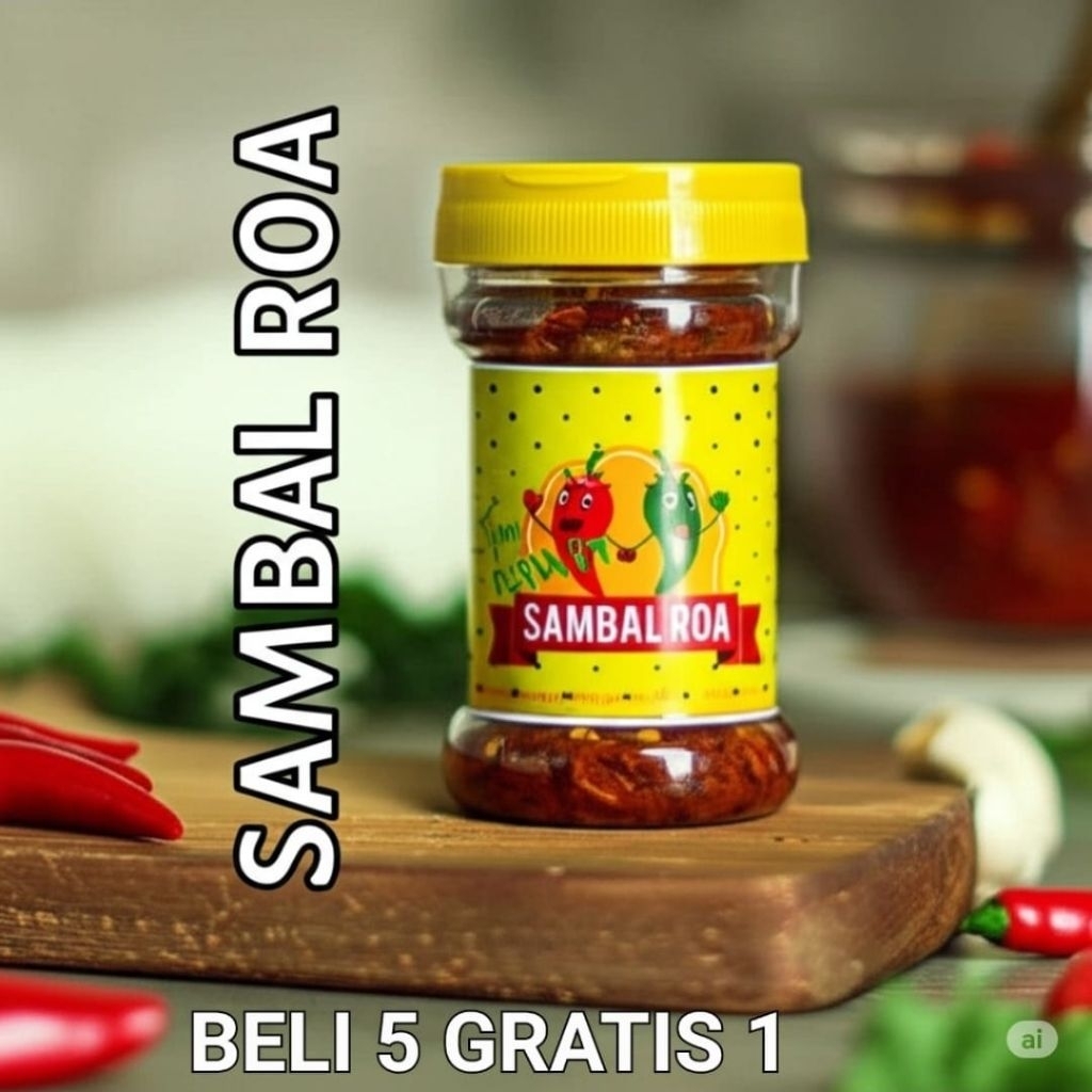

Sambal ROA Asli Khas Manado