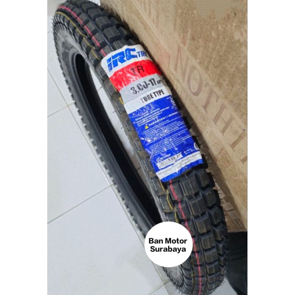 Ban Luar IRC TR 300-17 TR Ban Semi Trail Produksi 2025 Ban Honda Win
