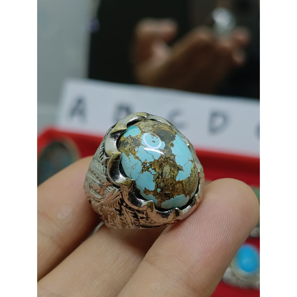 BATU PIRUS PERSIA BIRU MUMBUL