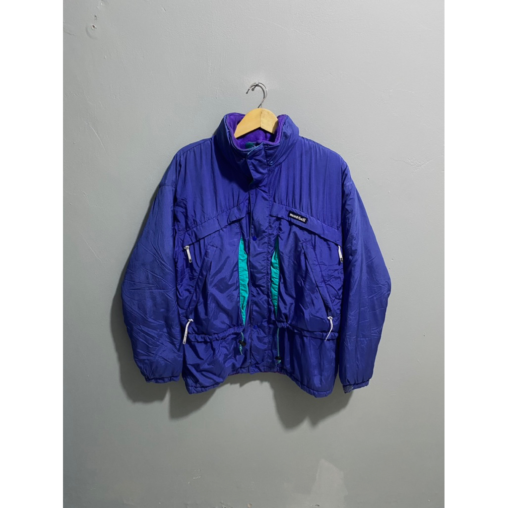 Montbell outdoor jacket multipocket