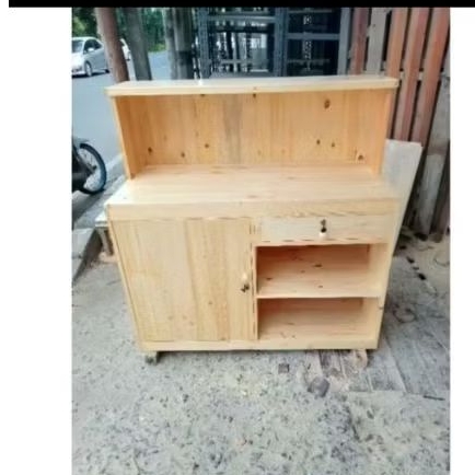 meja kasir 60x120x110/mini bar kayu jati belanda/meja bar cafe