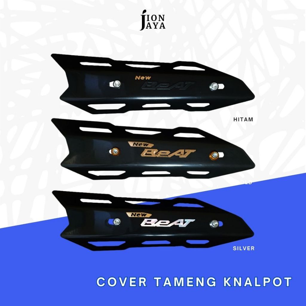 TUTUP COVER KNALPOT BEAT UNIVERSAL ALL NEW BEAT | TAMENG KNALPOT BEAT GOLD | TAMENG KNALPOT BEAT SIL