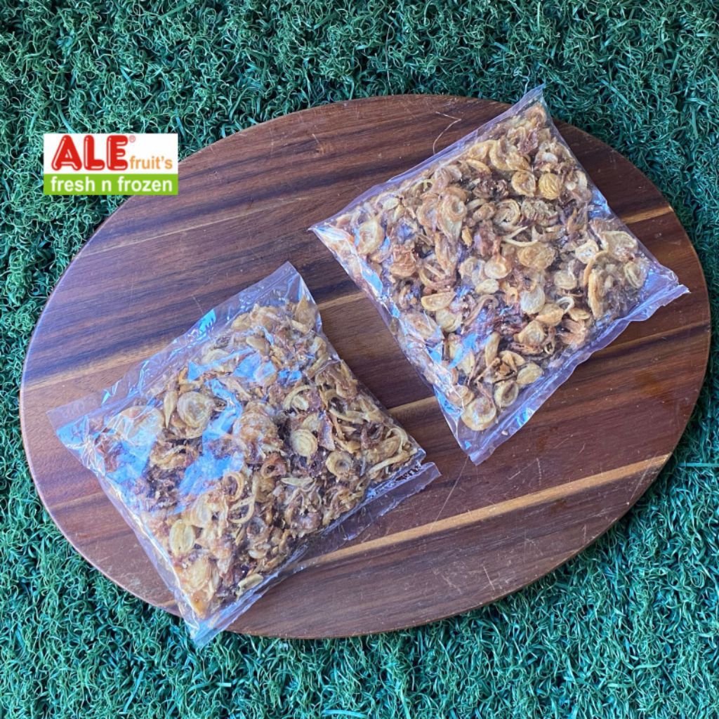 

Bawang merah goreng, bawang merah goreng kemasan 50gr, bawang merah goreng plastik