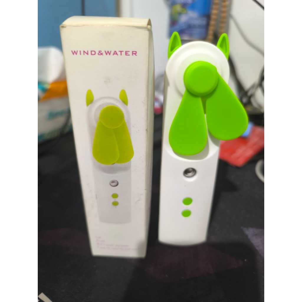 Nano Spray Kipas Portable Kipas Angin Mini Portable Nano Spray 2 in 1 Usb Cas Genggam