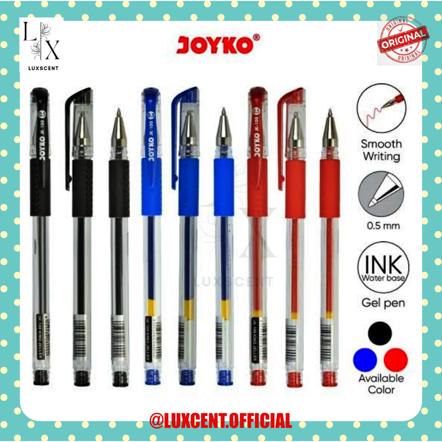 

(1pcs) Pulpen Gel JOYKO JK-100 / JK-100 NT