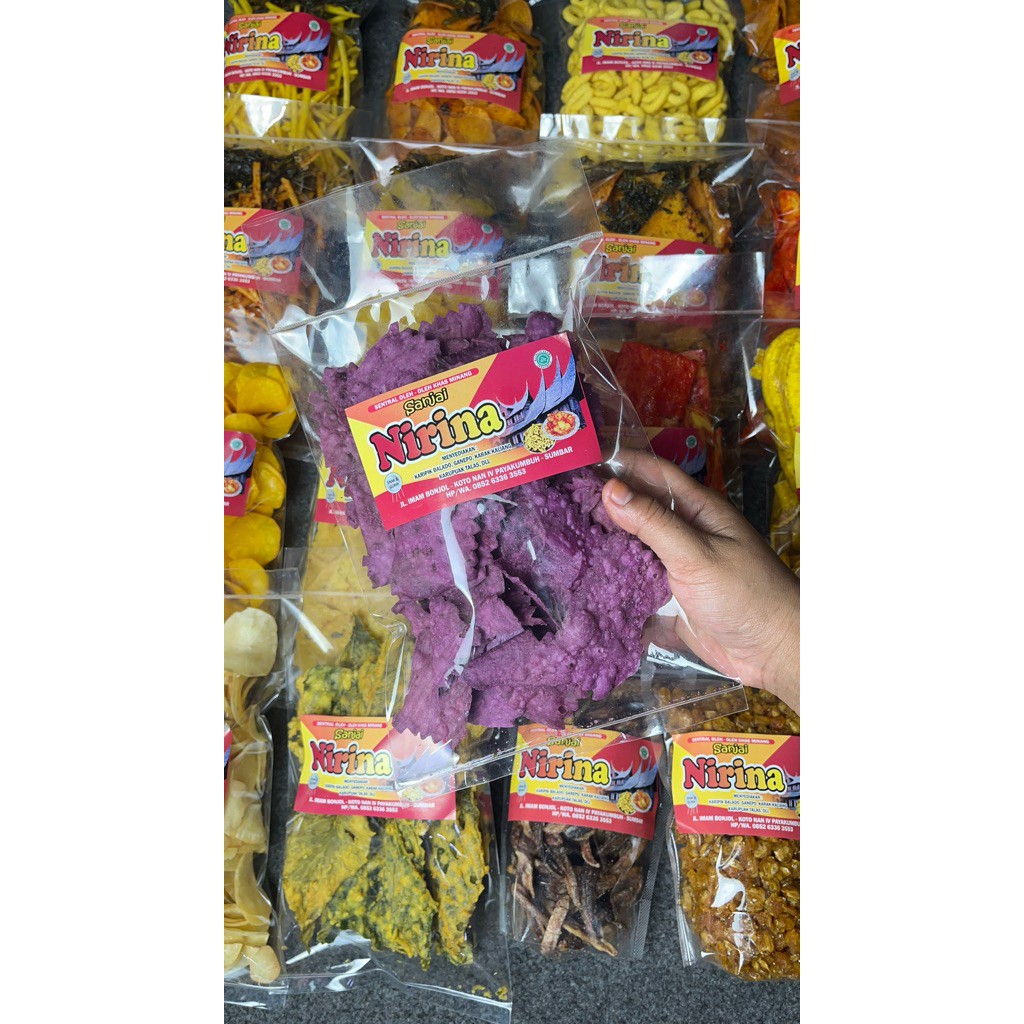 

KRIPIK UBI UNGU MANIS (250gr)-SANJAI NIRINA PAYAKUMBUH