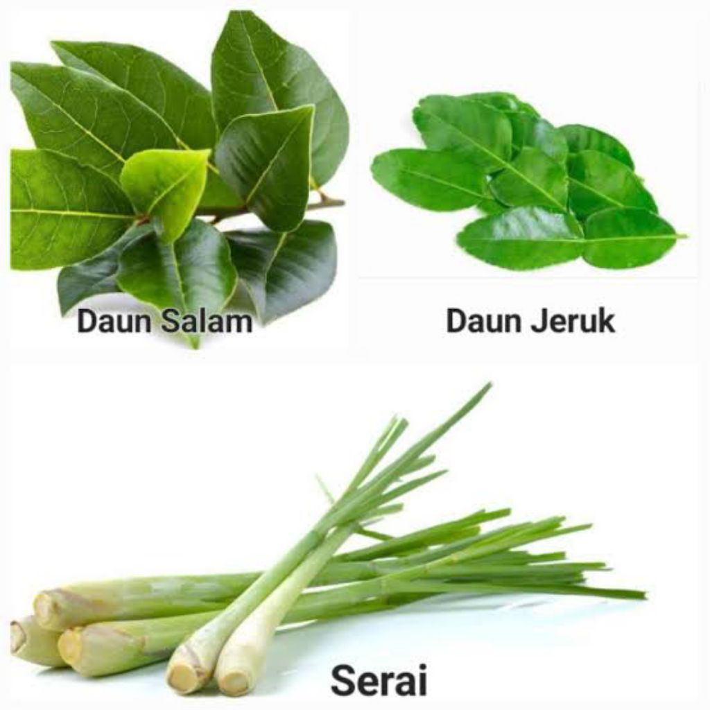 

Paket Daun Jeruk, Salam, Serai (Sayuran segar)