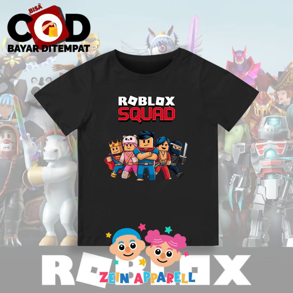 Kaos Anak Animasi Roblox / Baju Anak Animasi Roblox Fashion Anak Animasi Roblox