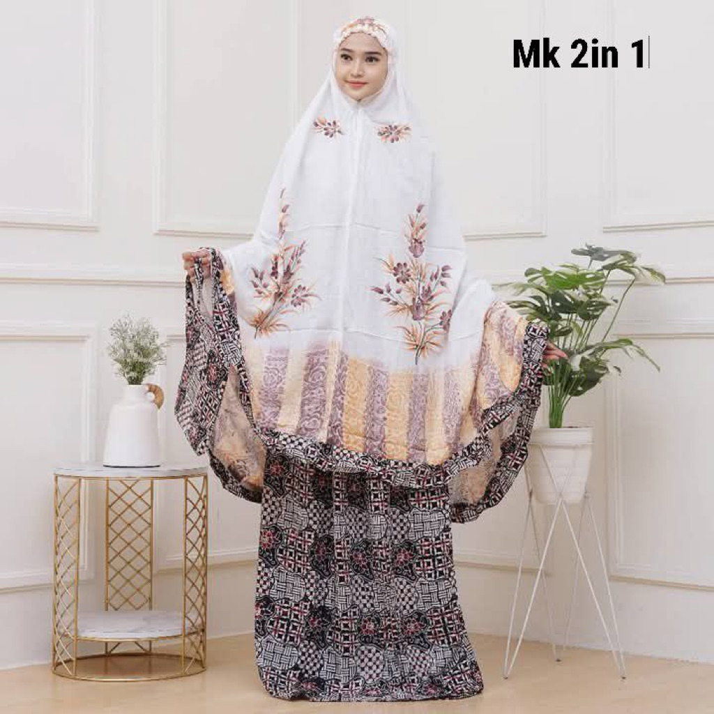 MUKENA RAYON BATIK CAP PEKALONGAN