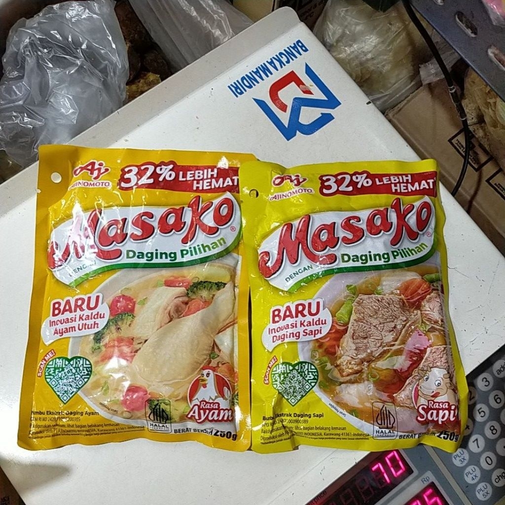 

masako 250g ayam/sapi
