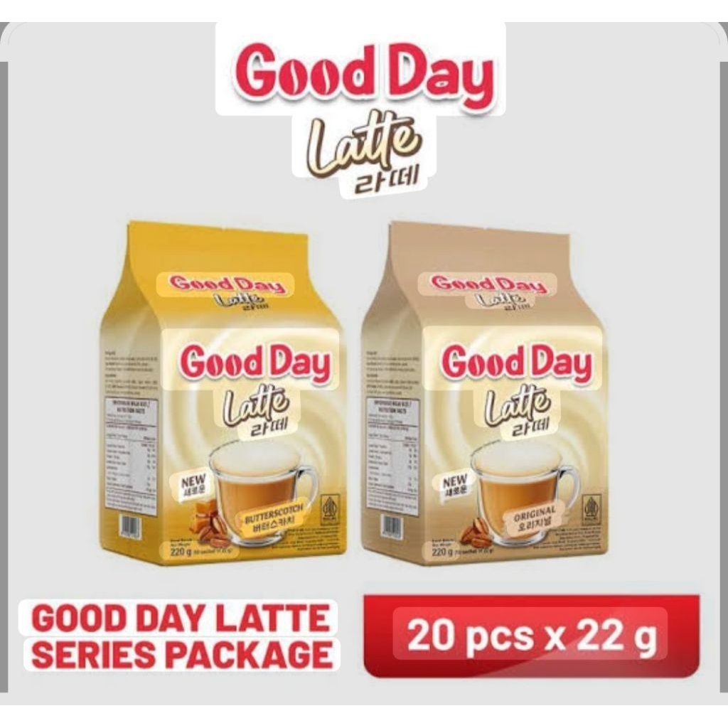 

Good Day Latte 20sct original dan butterscotch