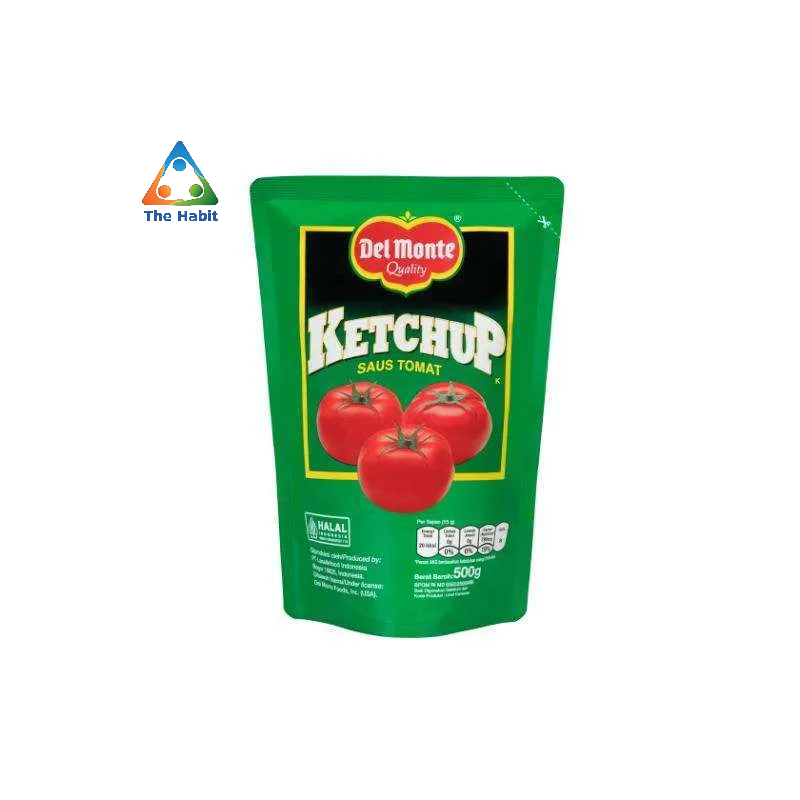 

(The Habit) Del Monte Tomat Standing Pouch 500 g