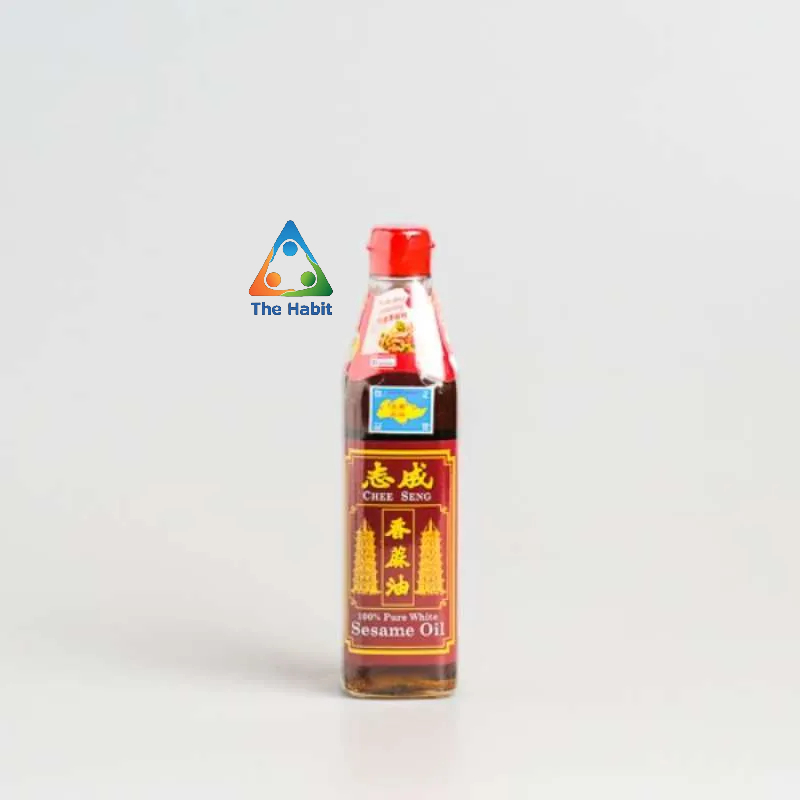 

(The Habit) minyak chee seng 100% pure white sesame oil/minyak wijen putih cheseng 100ml